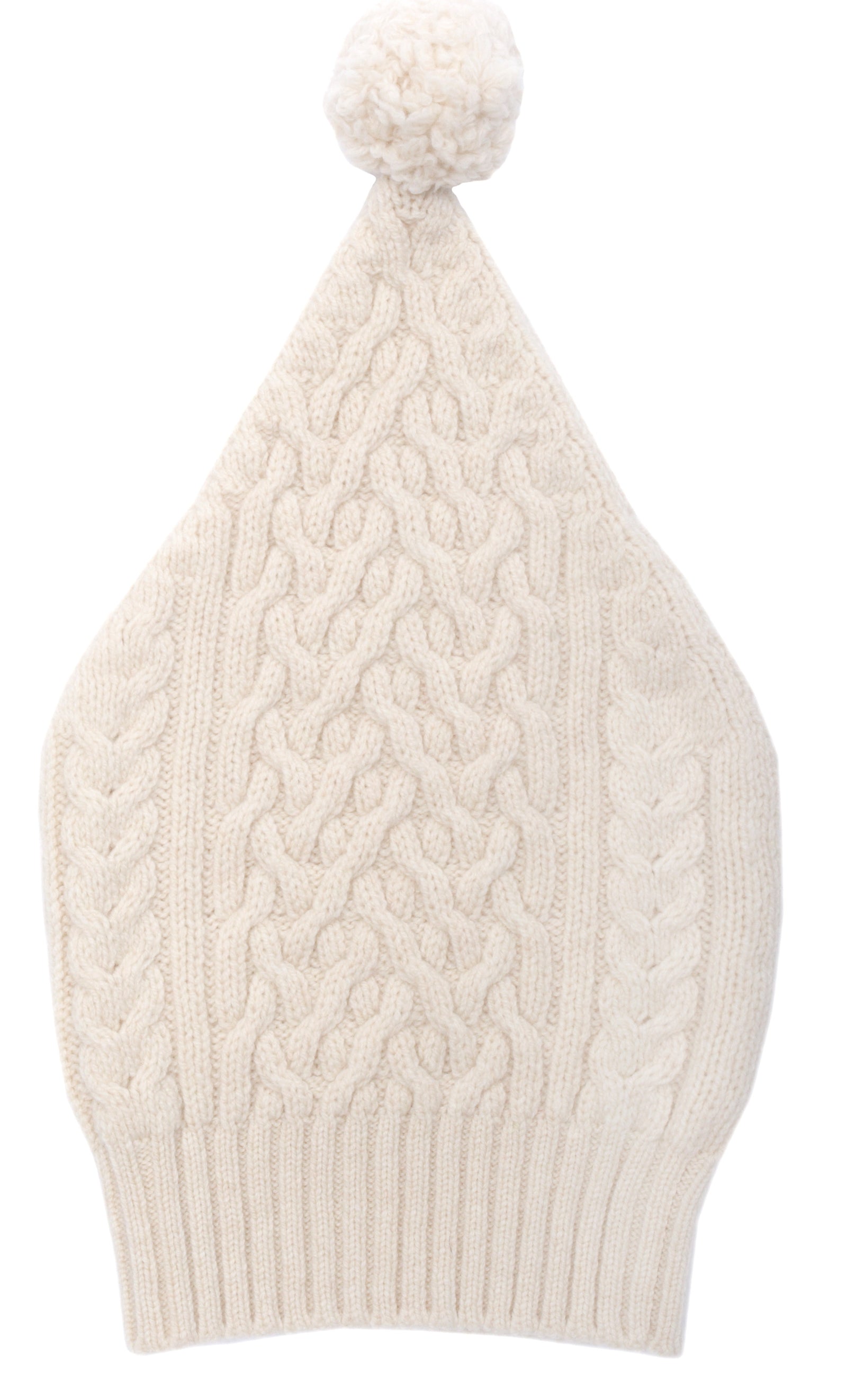 Almond Chunky Cable  Hat