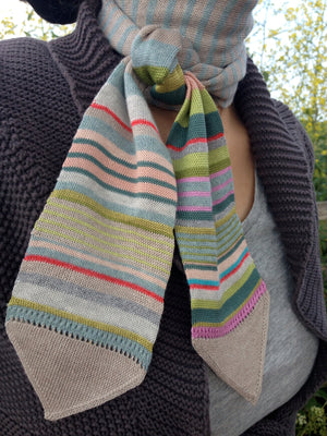 Poppy & Daisy Tubular Skinny Summer Scarf