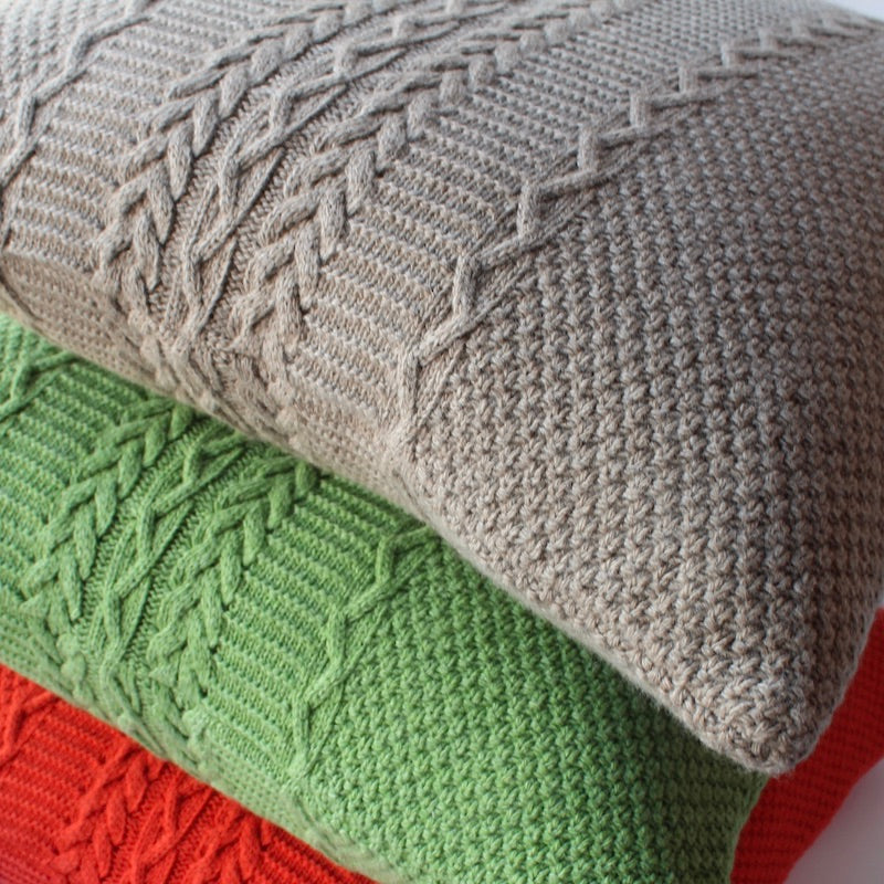 Lamp Orange Cable Cushion