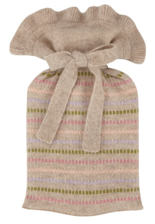 Cashmere Biscuit Mini Hot Water Bottle