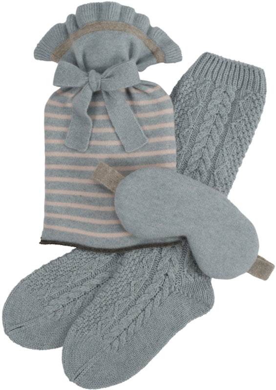 Forget-Me-Not Cashmere Bed Sock